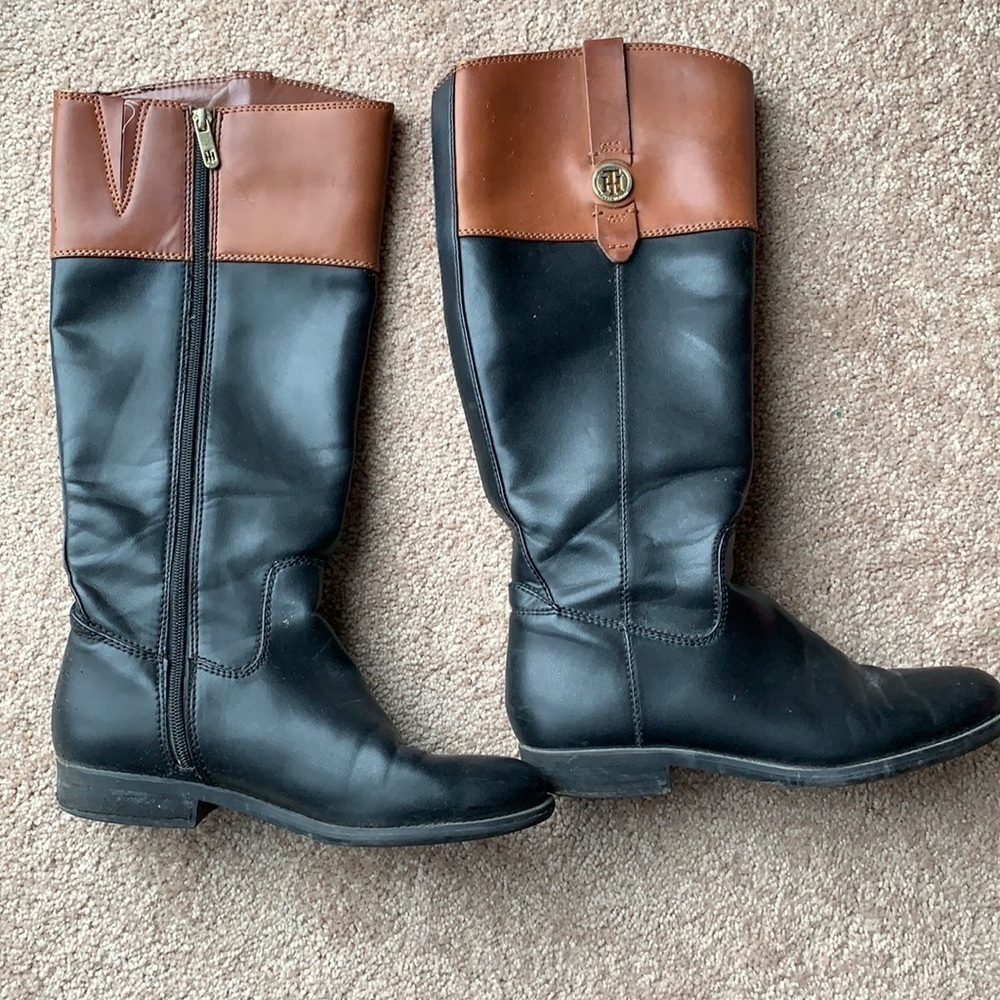 Tommy Hilfiger knee high boots